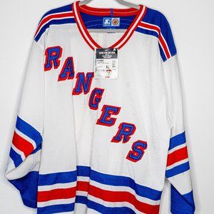 **SOLD** New York Rangers Vintage Starter Jersey - New NWT - Mens Extra Large